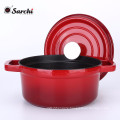 Cast Iron Dutch Oven and Sauce Pot with 360 Water-Cycling System 6QT